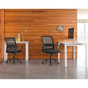 FDW Office Chair Ergonomic Desk Task Chair Mesh Computer Chair Mid-Back Mesh Home Office Swivel Chair for $52