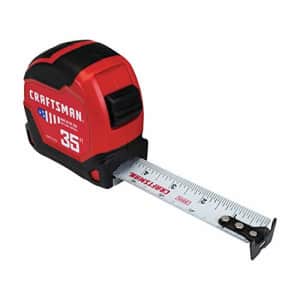 CRAFTSMAN Tape Measure 35-Foot (CMHT37535S) for $43 CRAFTSMAN Tape Measure 35-Foot (CMHT37535S) for $43