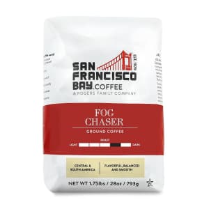 San Francisco Bay Coffee Fog Chaser 28-oz. Bag for $10 via Sub & Save