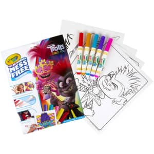 Crayola Wonder Trolls Mess-Free Coloring Kit for $4 Crayola Wonder Trolls Mess-Free Coloring Kit for $4