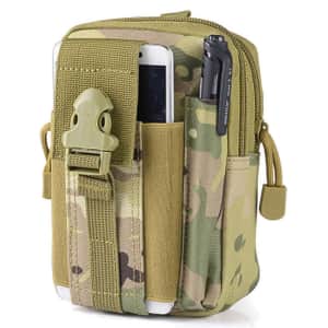Tactical Multi-Purpose Utility Belt Bag for $7