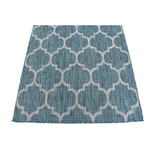 Unique Loom Outdoor Trellis Collection Casual Moroccan Lattice Transitional Indoor and Outdoor for $32
