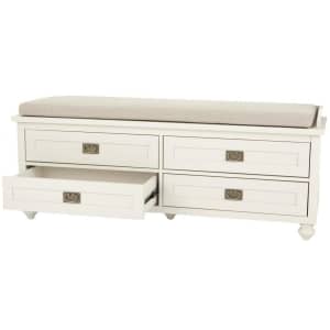 Home Decorators Collection Vernon 54" 4-Drawer Storage Bench for $292 Home Decorators Collection Vernon 54" 4-Drawer Storage Bench for $292