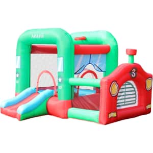 AirMyFun Inflatable Locomotive Bouncy House for $190
