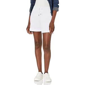 Tommy Hilfiger Women's Boy Shorts, Solid White, X-Small for $22