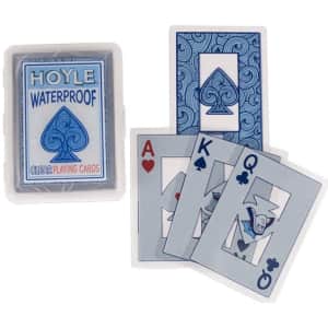 Hoyle Waterproof Clear Playing Cards for $7