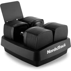 NordicTrack iSelect Voice-Controlled Dumbbells for $199