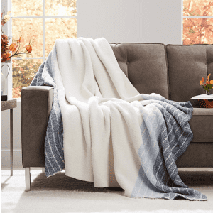 Member's Mark 60" x 70" Luxury Cozy Knit Throw for $10 for members Member's Mark 60" x 70" Luxury Cozy Knit Throw for $10 for members
