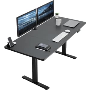 Vivo Electric Height-Adjustable Stand-Up Desk for $297