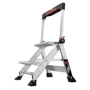 Little Giant Ladders Jumbo 2-Step Aluminum Step Stool for $71 Little Giant Ladders Jumbo 2-Step Aluminum Step Stool for $71