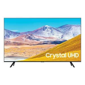Samsung TU8000 50" 4K Crystal Ultra HD HDR Smart TV for $338 Samsung TU8000 50" 4K Crystal Ultra HD HDR Smart TV for $338