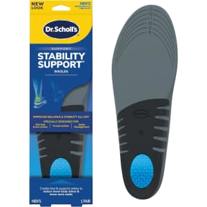 Dr. Scholl's Stability Support Insoles for $9