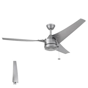 Prominence Home Talib, 52 Inch Contemporary Outdoor Ceiling Fan with No Light, Pull Chain, Dual for $130