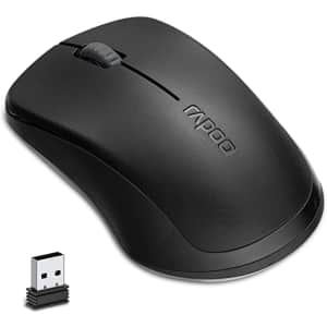 Rapoo Ergonomic Optical Wireless Mouse for $12