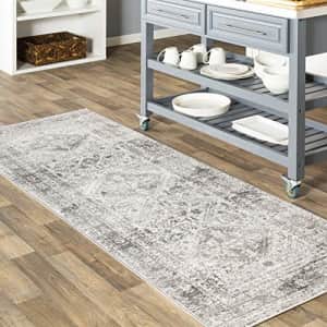 Artistic Weavers Desta Vintage Oriental Area Rug 2'7" x 7'3", Charcoal for $35