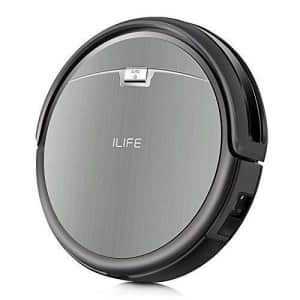 ILIFE A4s Robot Vacuum Cleaner with Strong Suction, over 100mins Run time, Self-charging, Slim, for $130