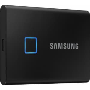 Samsung T7 Touch 2TB USB 3.2 Portable External SSD for $300