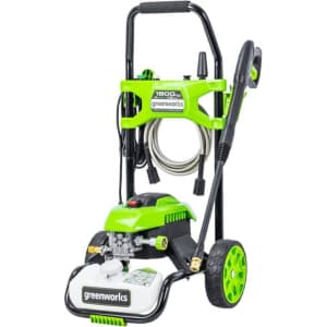 Greenworks 1900 PSI Electric Pressure Washer for $120