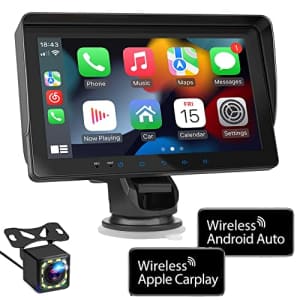 Wireless Apple CarPlay and Android Auto Multimedia Player (2024) for $49