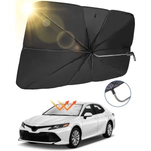 JoyTutus Windshield Sun Shade for $10 JoyTutus Windshield Sun Shade for $10