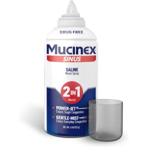 Mucinex Sinus Saline Nasal Spray for $7.20 via Sub & Save