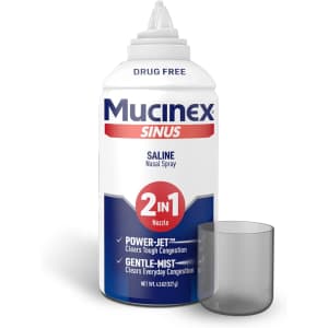 Mucinex Sinus Saline Nasal Spray for $7.20 via Sub & Save Mucinex Sinus Saline Nasal Spray for $7.20 via Sub & Save