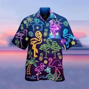 Men's Hawaiian Turndown Collar Shirt for $11