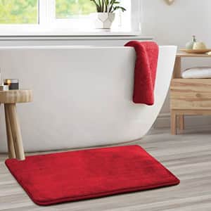 Clara Clark Memory Foam Bath Mat Set - Non Slip, Absorbent, Soft Bath Rug Set - Fast Drying for $19