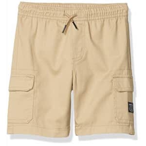 Nautica Boys' Cargo Pocket Drawstring Shorts, Putty, 2T for $24 Nautica Boys' Cargo Pocket Drawstring Shorts, Putty, 2T for $24
