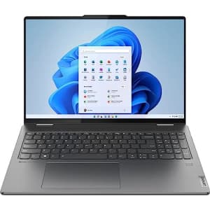 Lenovo Yoga 7 2023 2-in-1 Laptop 16" WUXGA IPS Touchscreen 10-Core 13th Intel i7-1355U 16GB RAM for $1,229
