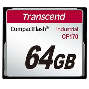 Transcend CF170 64 GB CompactFlash (CF) Card for $86