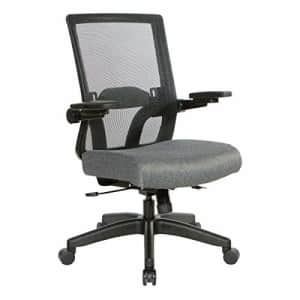 Office Star 867 Series Adjustable Manager's Chair with Breathable Mesh Back, Lumbar Support and for $295