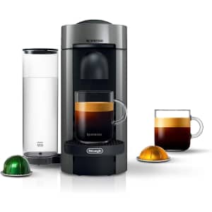 Nespresso VertuoPlus Coffee and Espresso Machine for $118
