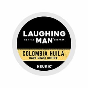 Laughing Man Columbia Huila, Single-Serve Keurig K-Cup Pods, Dark Roast Coffee, 44 Count for $43