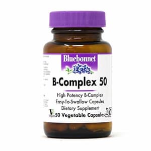 BlueBonnet Bluebonnet Nutrition B Complex Complete Full Spectrum Vegetable Capsules, 50 Count for $14