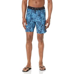 Quiksilver Men's Standard Highlite Arch 19 Boardshort Swim Trunk, Insignia Blue, 29 for $19