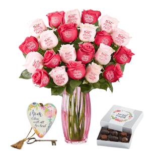 Conversation Roses for Mom at 1-800-Flowers: from $64