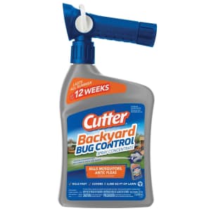 Cutter Backyard Bug Control 32-oz. Spray Concentrate for $10