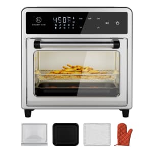 Kitchen Elite Air Fryer Toaster Oven Combo for $84