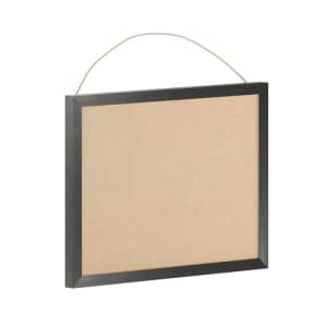Flash Furniture Rustic Wall Mount Linen Board, for Home, Office, School, Comes with Wood Push Pins, for $10