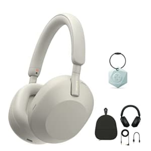 Sony WH-1000XM5 Wireless Noise Canceling Over-Ear Headphones (Silver) Bundle with My Bluetooth for $398 Sony WH-1000XM5 Wireless Noise Canceling Over-Ear Headphones (Silver) Bundle with My Bluetooth for $398