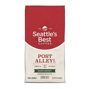 Seattle's Best Coffee Post Alley Blend (Previously Signature Blend No. 5) Dark Roast Ground Coffee, for $12