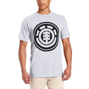 Element Men's Big Tree Short Sleeve T-Shirt, Gray Heather, Medium for $17 Element Men's Big Tree Short Sleeve T-Shirt, Gray Heather, Medium for $17
