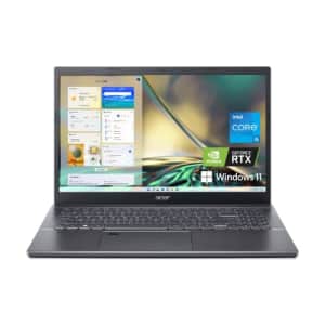 Acer Aspire 5 A515-57G-58R7 Slim Laptop | 15.6" Full HD IPS | Intel Core i5-1240P | NVIDIA GeForce for $610