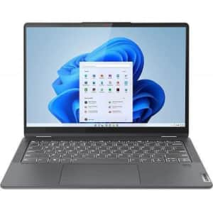 Lenovo Flex 5 14" FHD Touchscreen 2-in-1 Laptop: $450