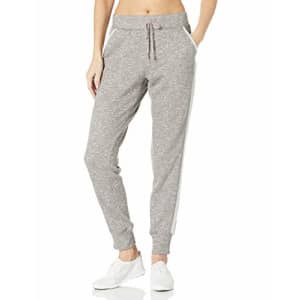 SHAPE activewear Women's Cayo French Terry Chill Pant, Steel Grey Heather, S for $44