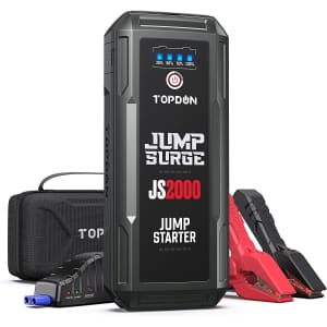 Topdon JumpSurge 2000A Car Battery Jump Starter for $60