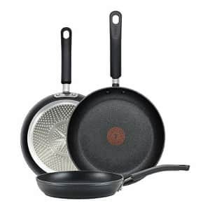 T-fal Experience Nonstick 3 Piece Fry Pan Set 8, 10.25, 12 Inch Induction Cookware, Pots and Pans, for $52