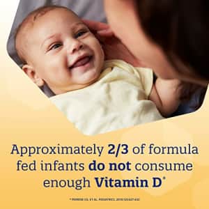 Enfamil D-Vi-Sol Vitamin D Drops for Infants, Supports Strong Bones and Teeth, Gluten-Free, Easy to for $9