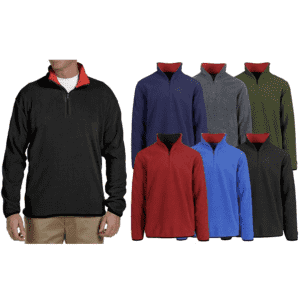 Men's Polar Fleece Sweater 3-Pack for $23